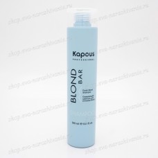 Kapous Blond Bar Освежающий шампунь для оттенков блонд 