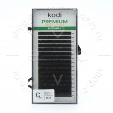 Ресницы для наращивания Kodi PREMIUM, C 0,07 MIX.
