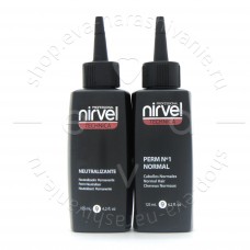 Nirvel Комплект для химической завивки натуральных,тонированных волос Pack Perm №1 Normal