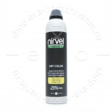 Тонирующий спрей для волос блонд Nirvel Dry Color 